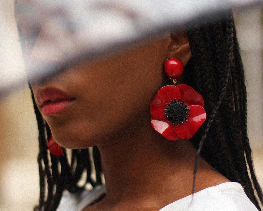 Maxi boucles d'oreilles