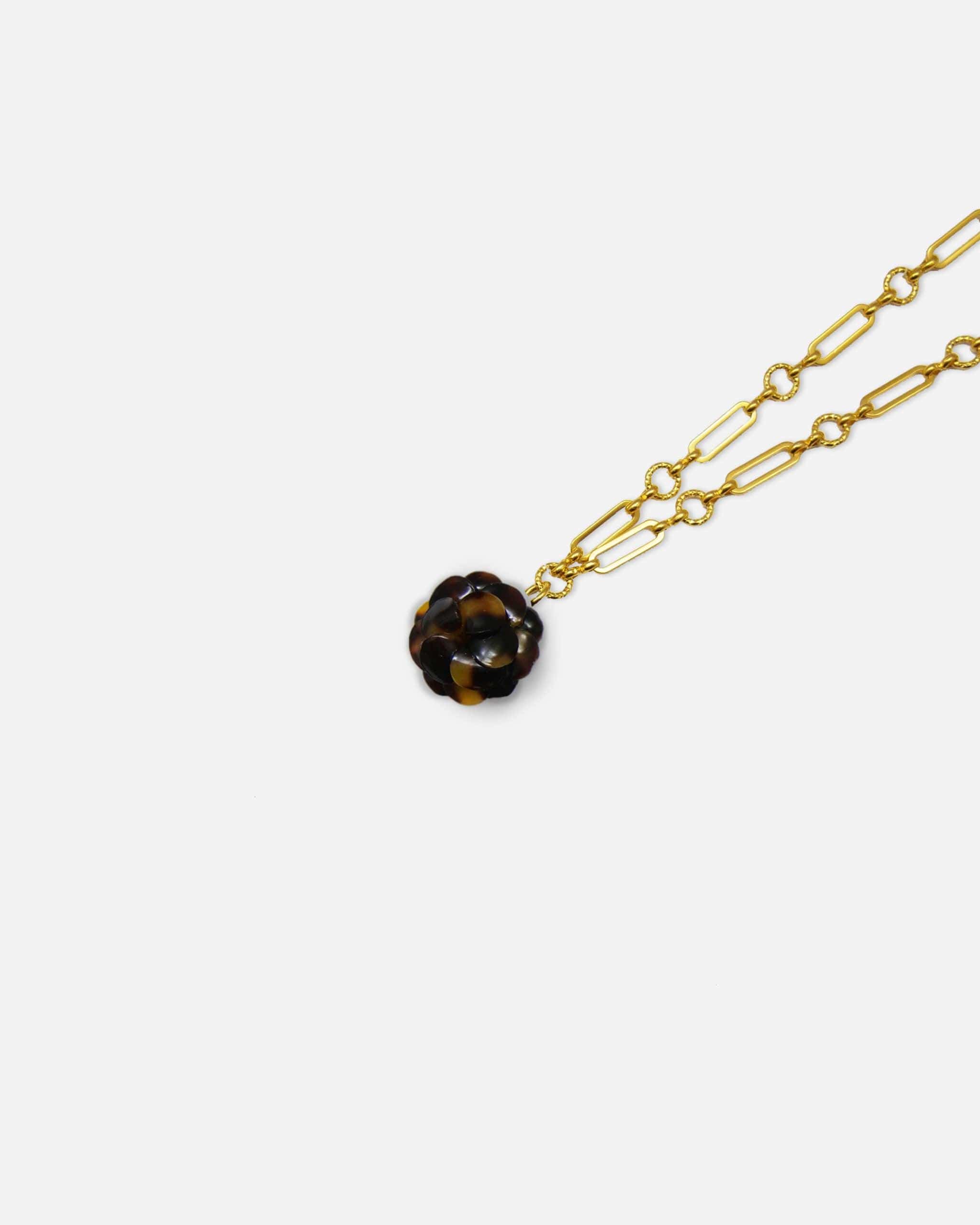 Mini sautoir femme fantaisie motif leopard avec chaine