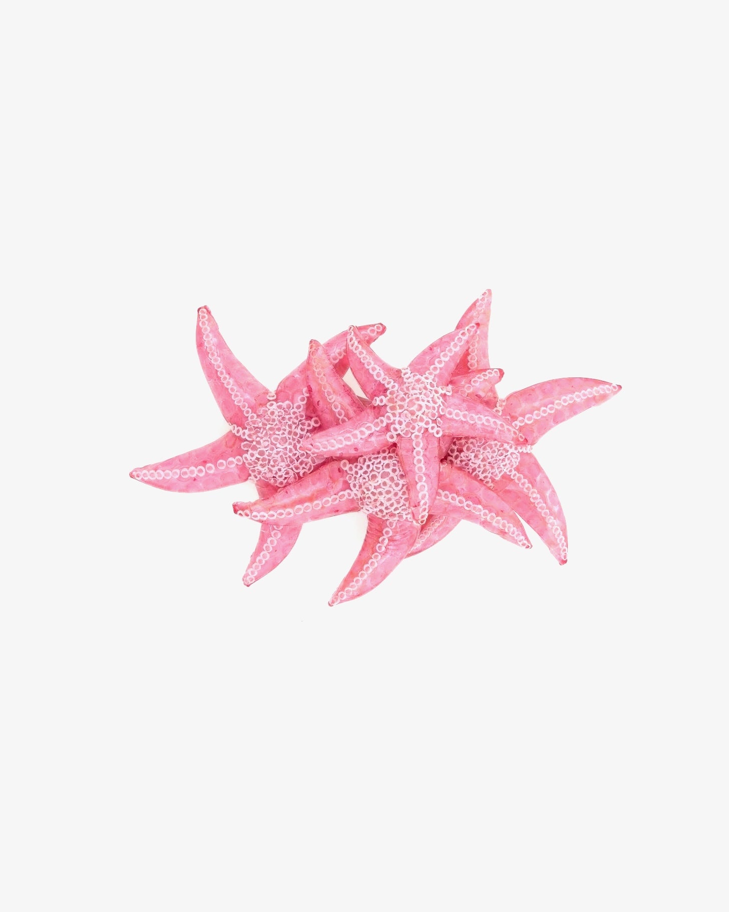 broche accessoire de l'été rose