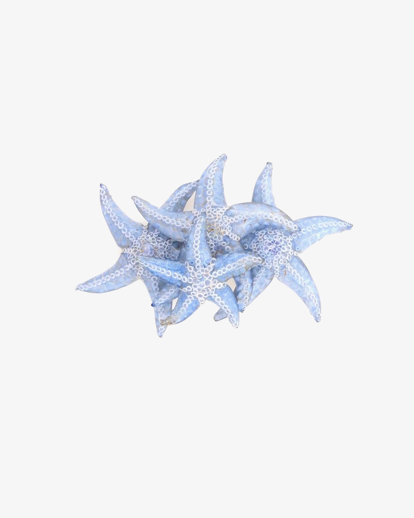 broche accessoire de l'été bleu