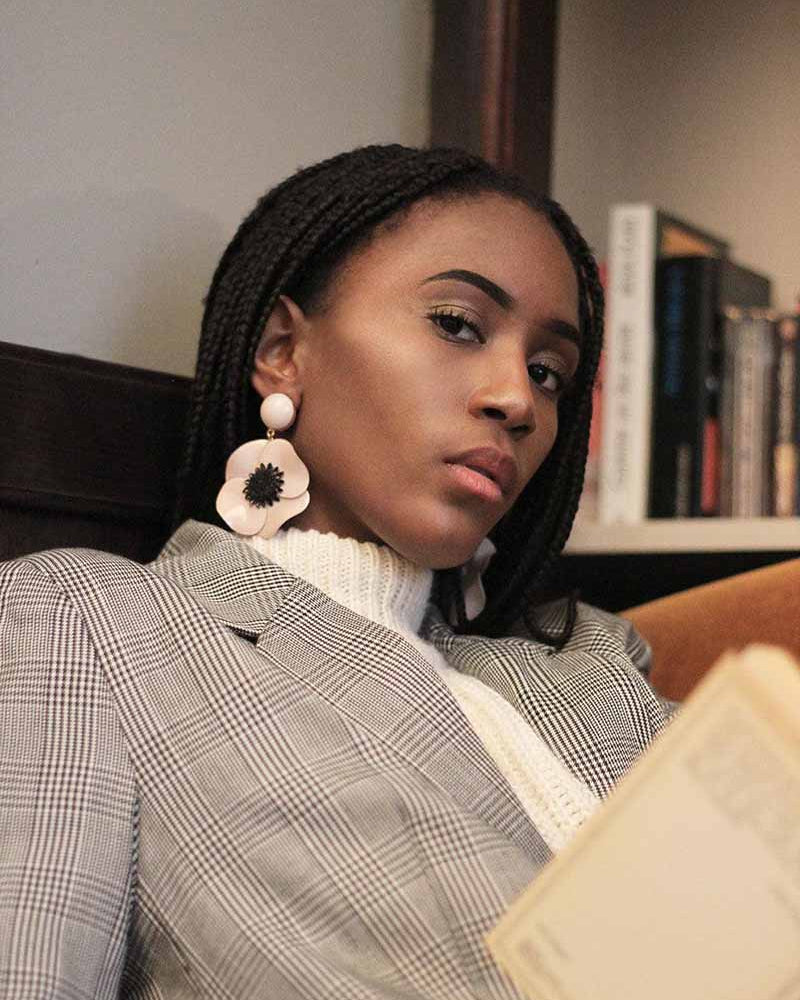 all-groups Boucles d'oreilles fleuries pour un cadeau de fête des mères