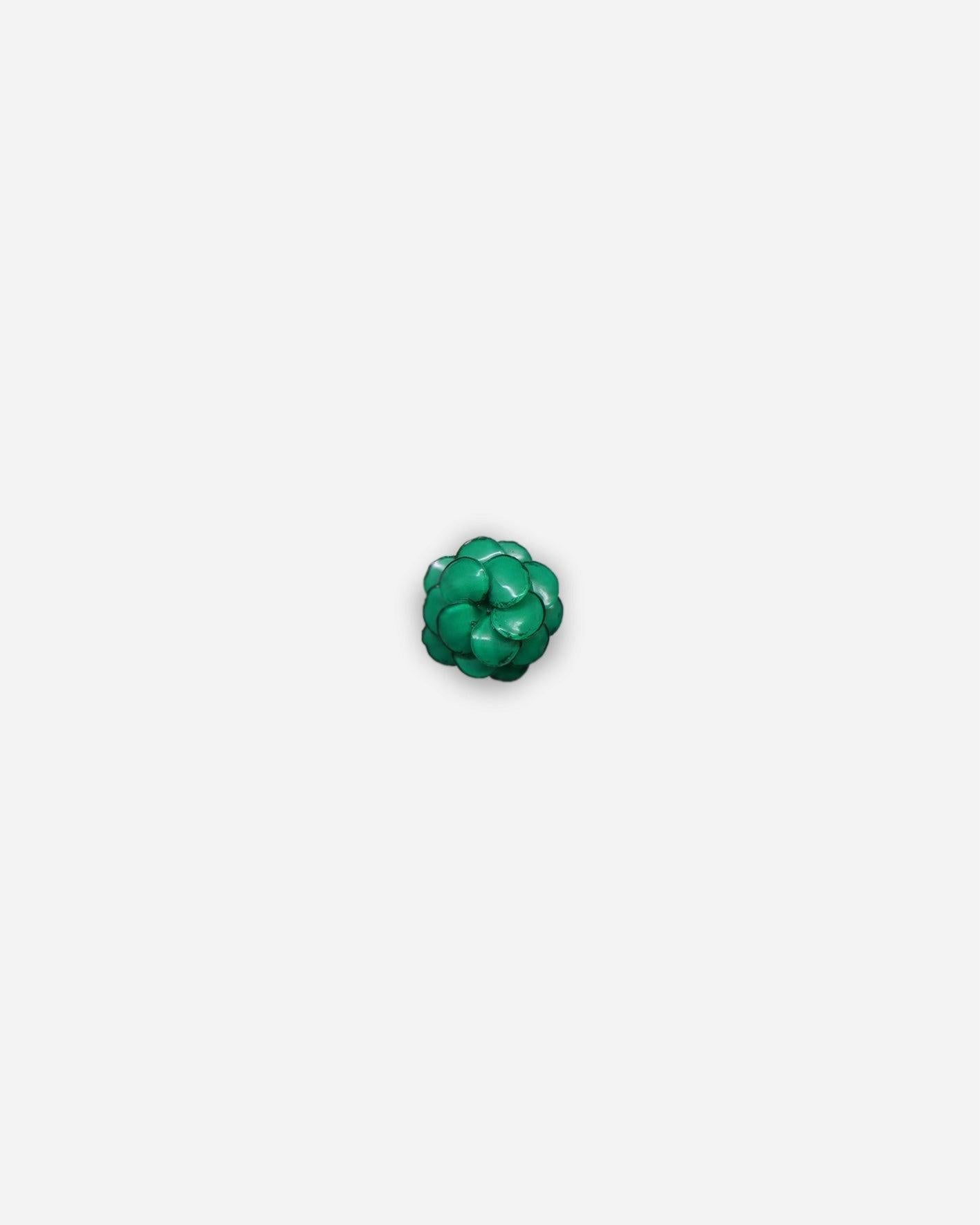 Petite bague fantaisie femme de couleur verte