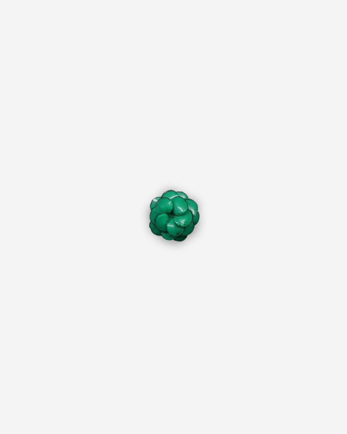 Petite bague fantaisie femme de couleur verte