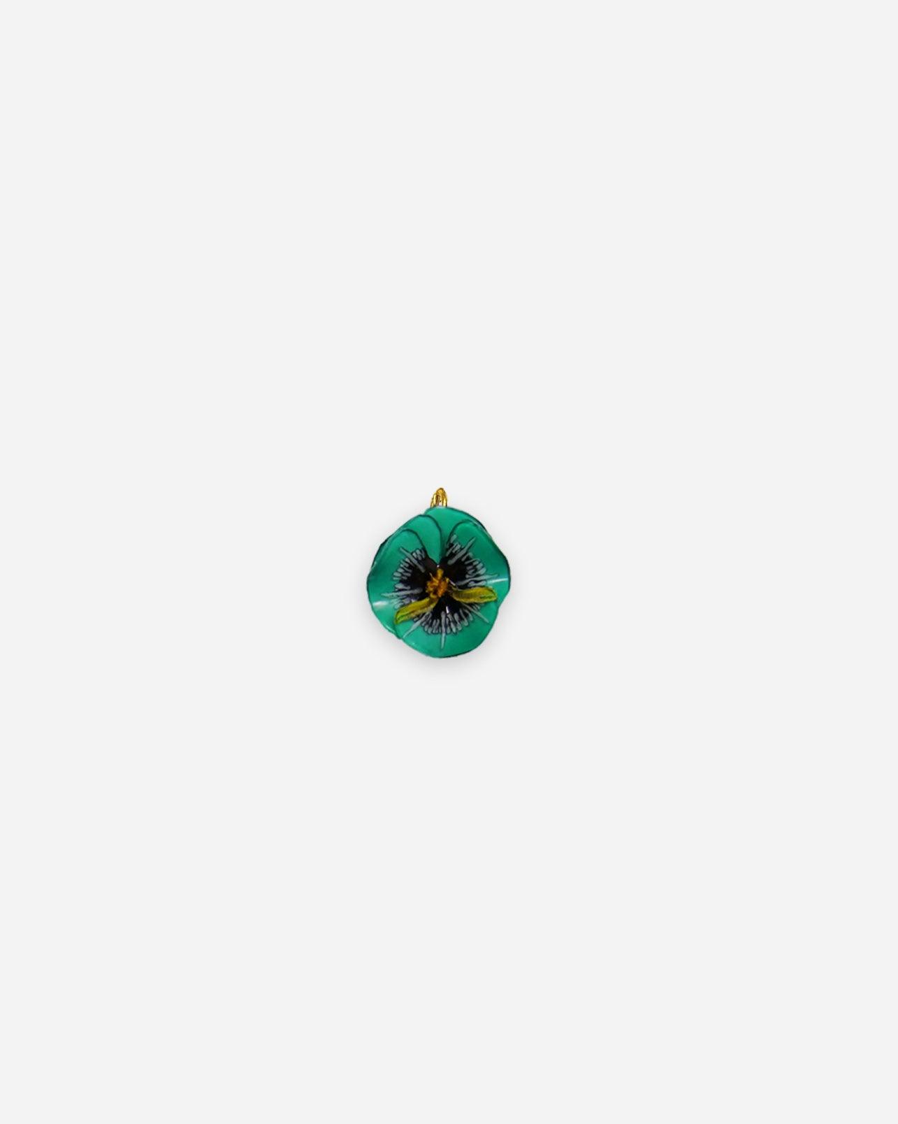 Pendentif femme original vert sans la chaine