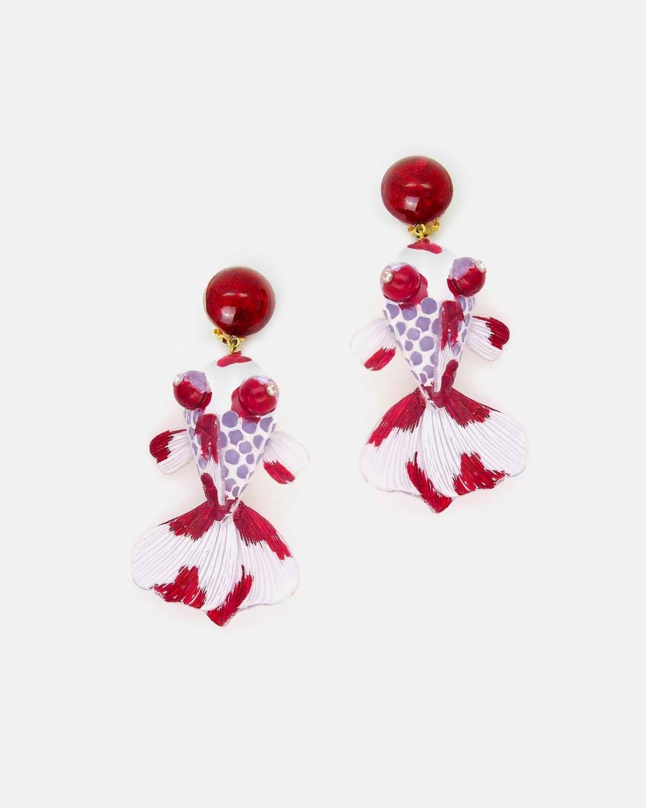 Boucles poisson bicolores sur notre bijouterie en ligne