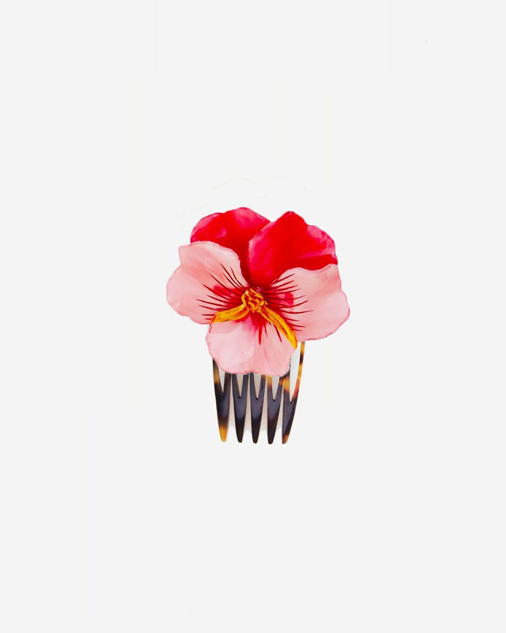 Le peigne Pensée viola fait parti de nos bijoux cheveux mariée élégant et chic