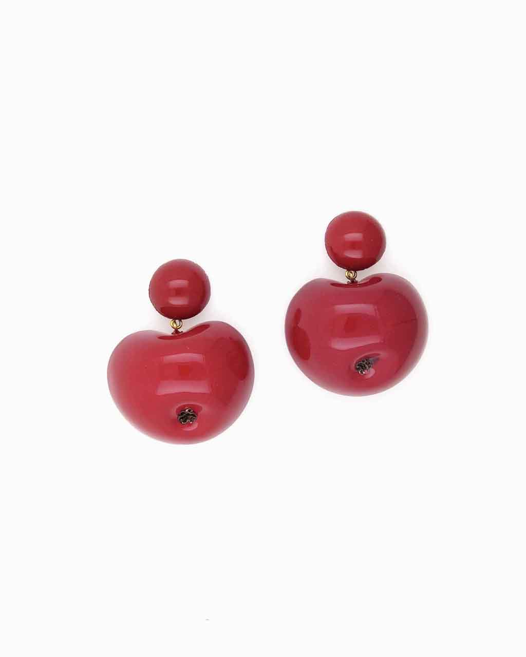 Bijoux faits main pomme rouge