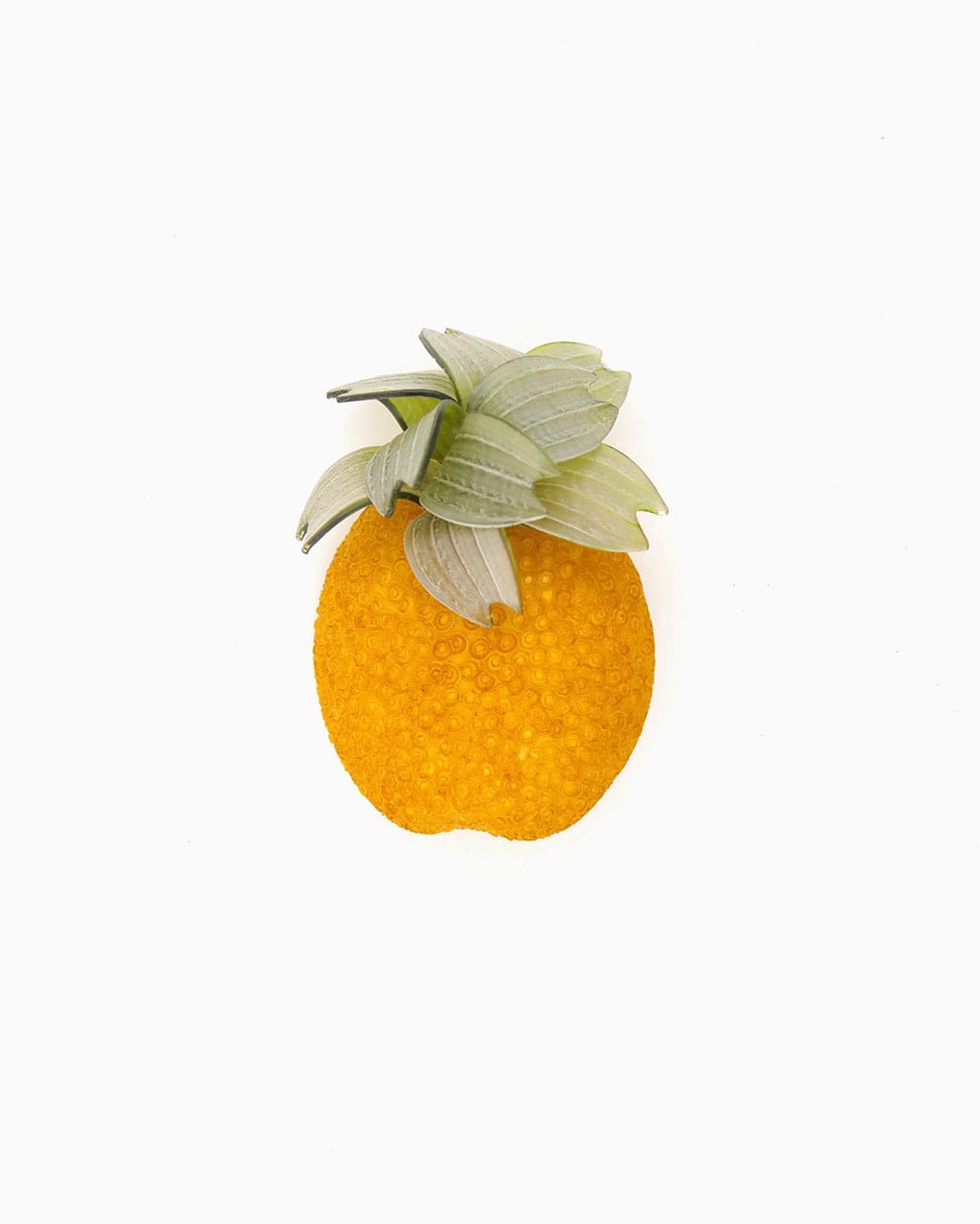 Bijou fruit ananas broche