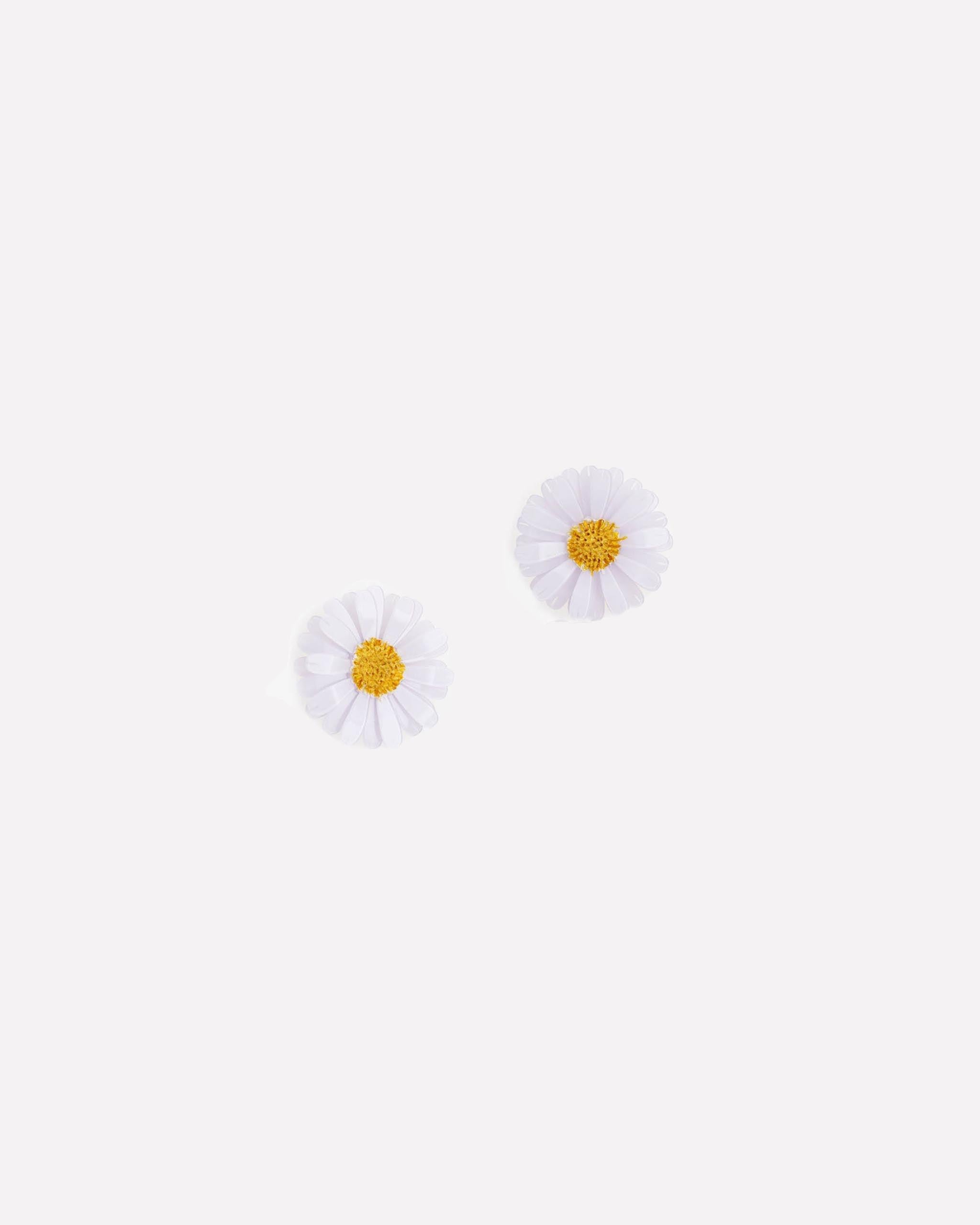 all-groups petite boucle d'oreille paquerette Daisy spécialement faite à la main en France