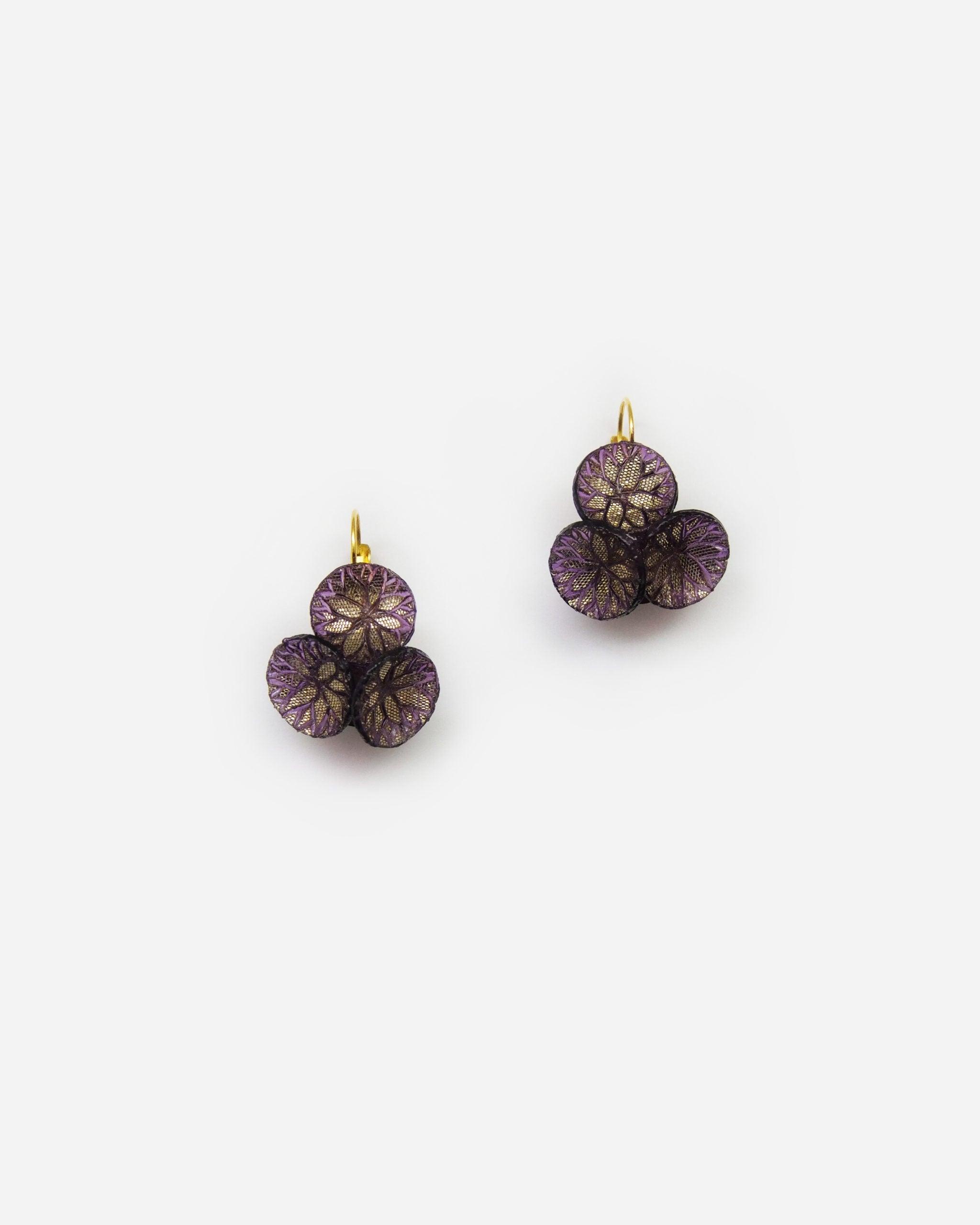 boucle d'oreille saint valentin design graphique