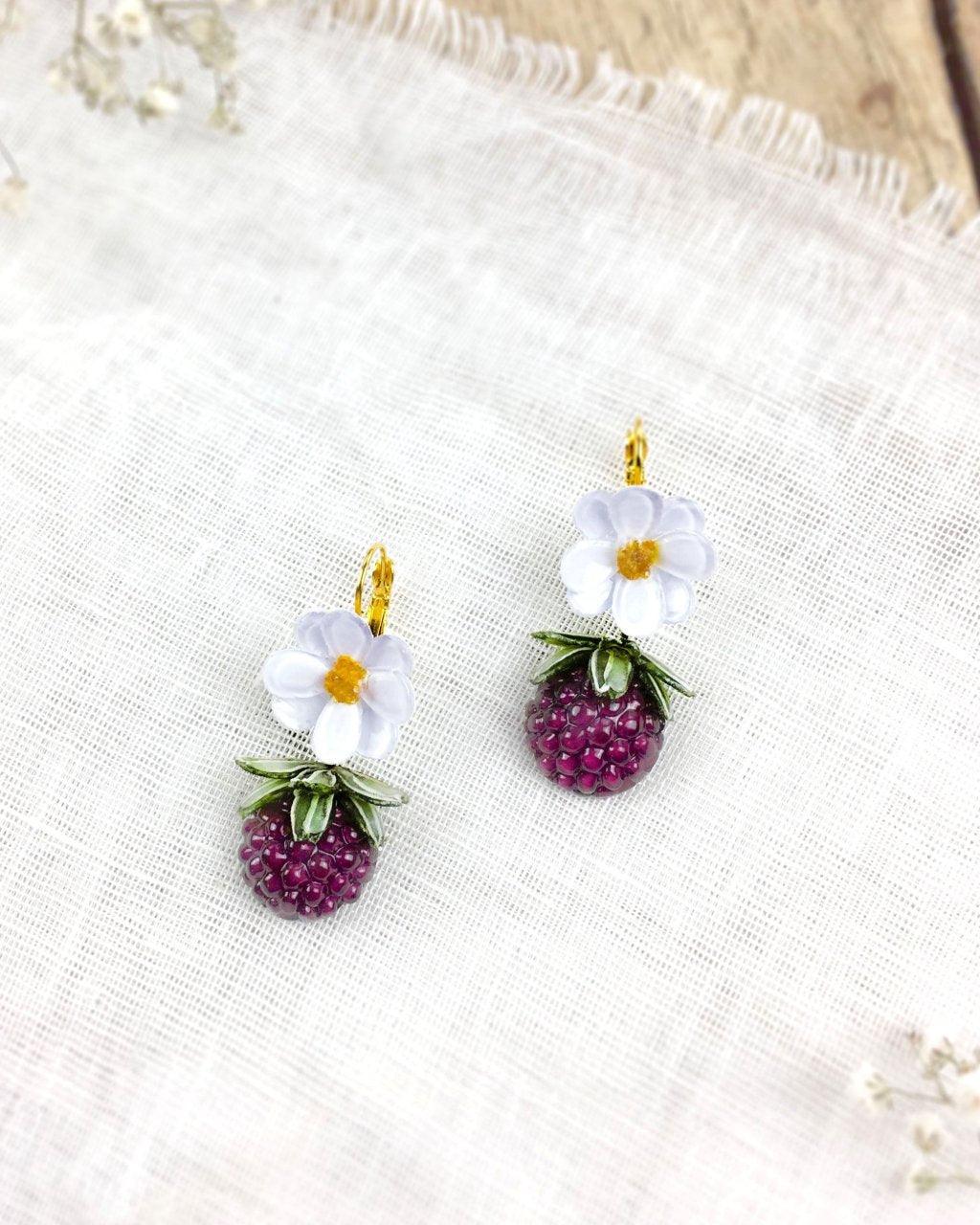 all-groups Boucles d'oreilles fantaisie tendances fruit mûre