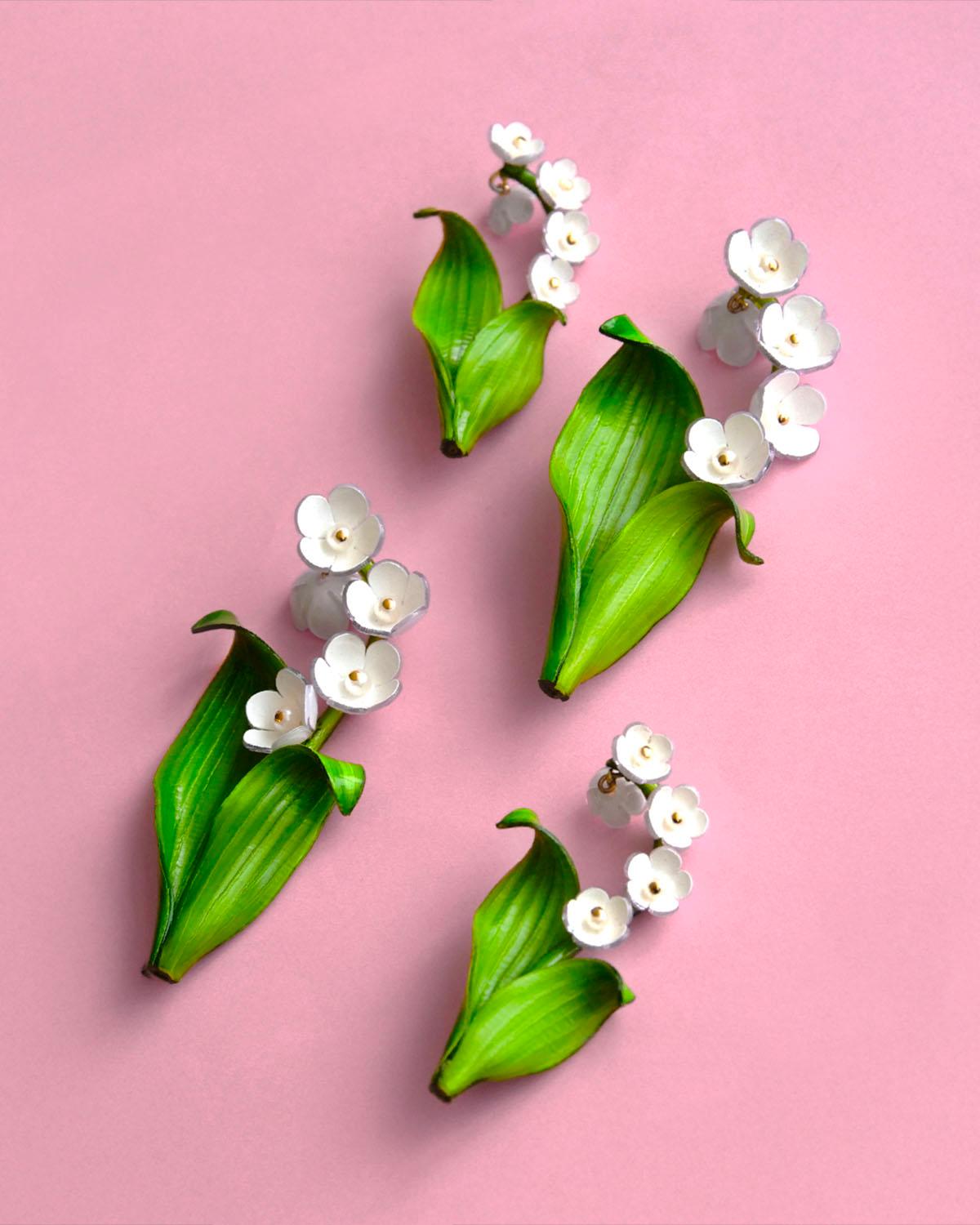 all-groups Broches chic fleurs de muguet