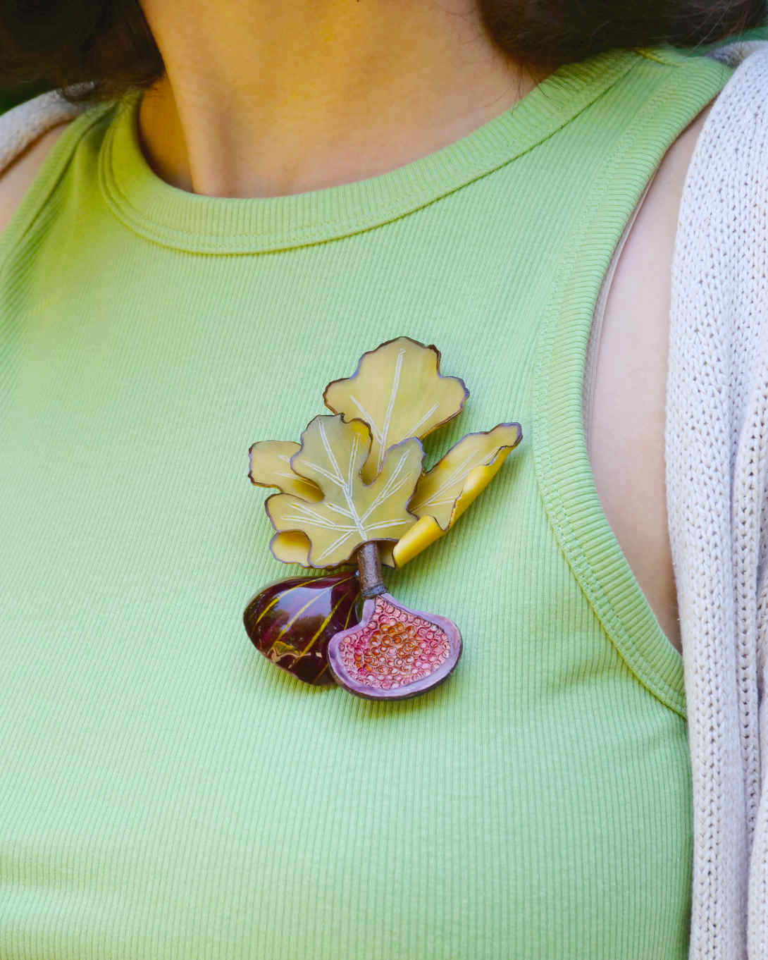 all-groups broche femme originale