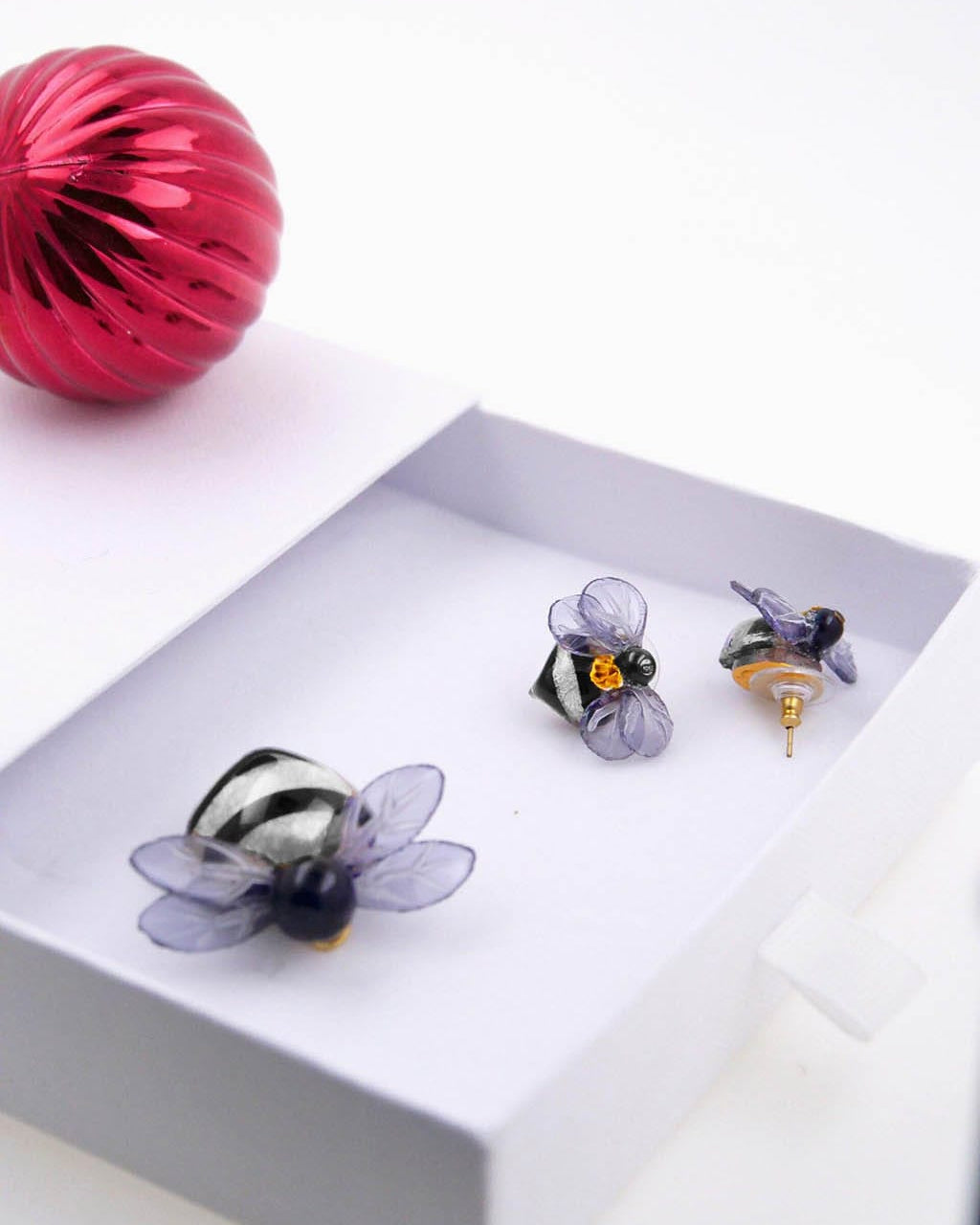 all-groups Coffret bourdon boucles mini pin's argent cilea