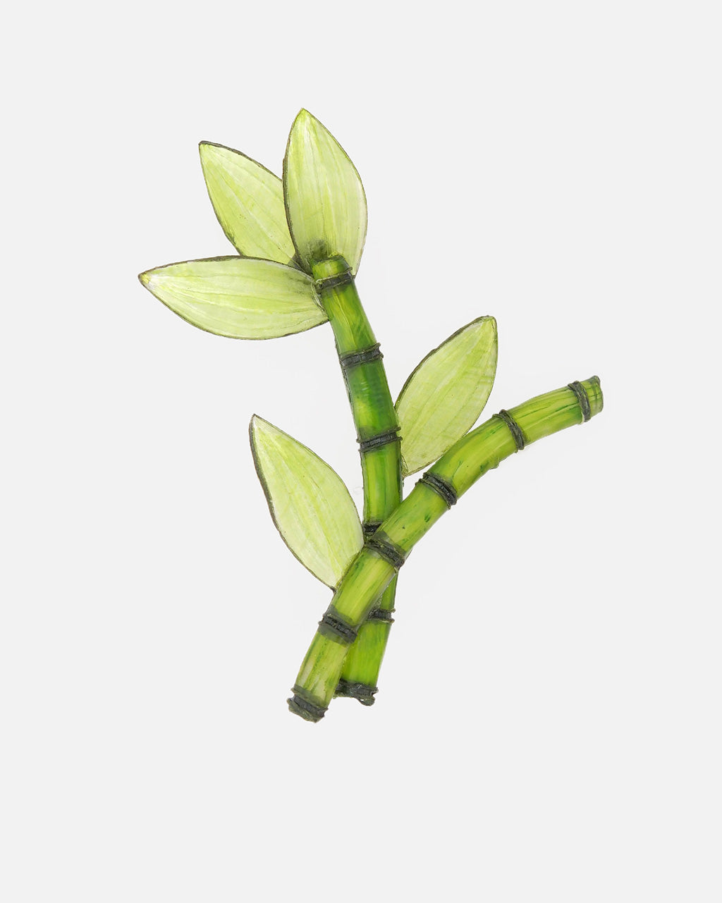 all-groups la broche bambou verte est une creation faite main française