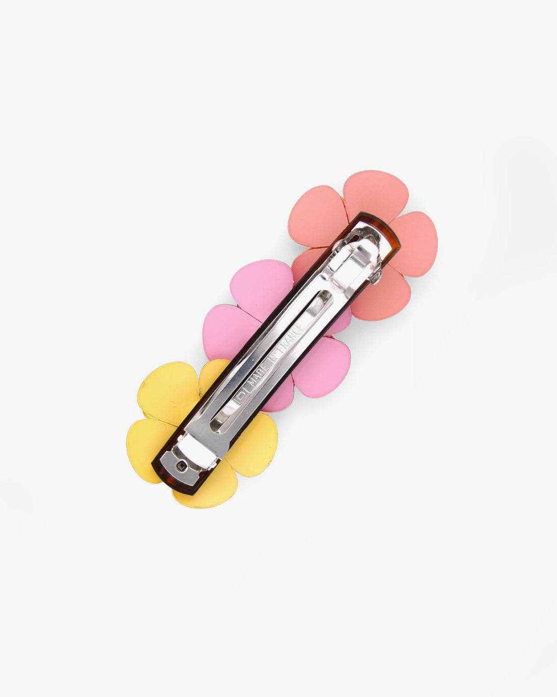 barrette fleur originale faite à la main dans un atelier rennais