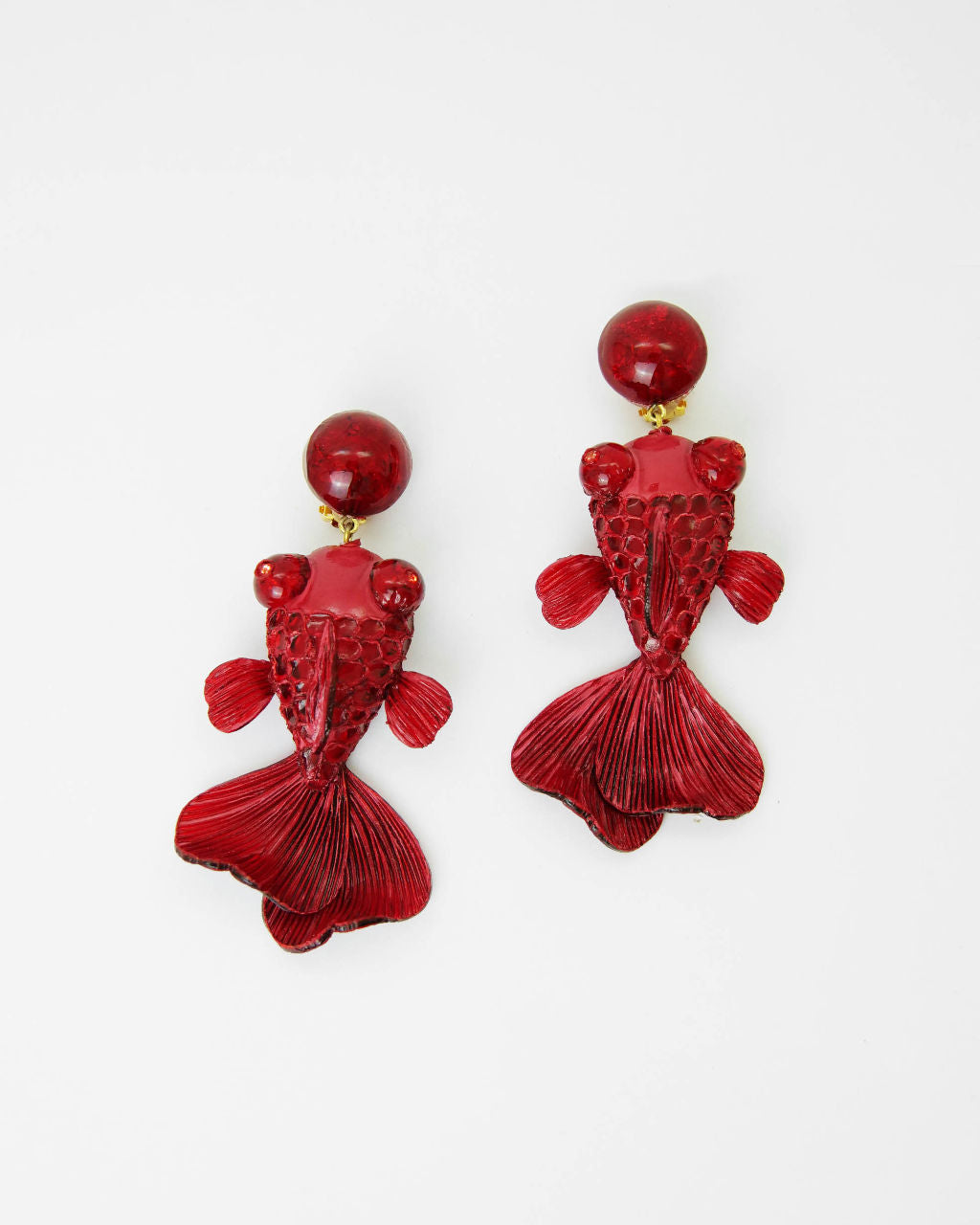 Boucles d'oreilles poissons rouges dans notre bijouterie en ligne