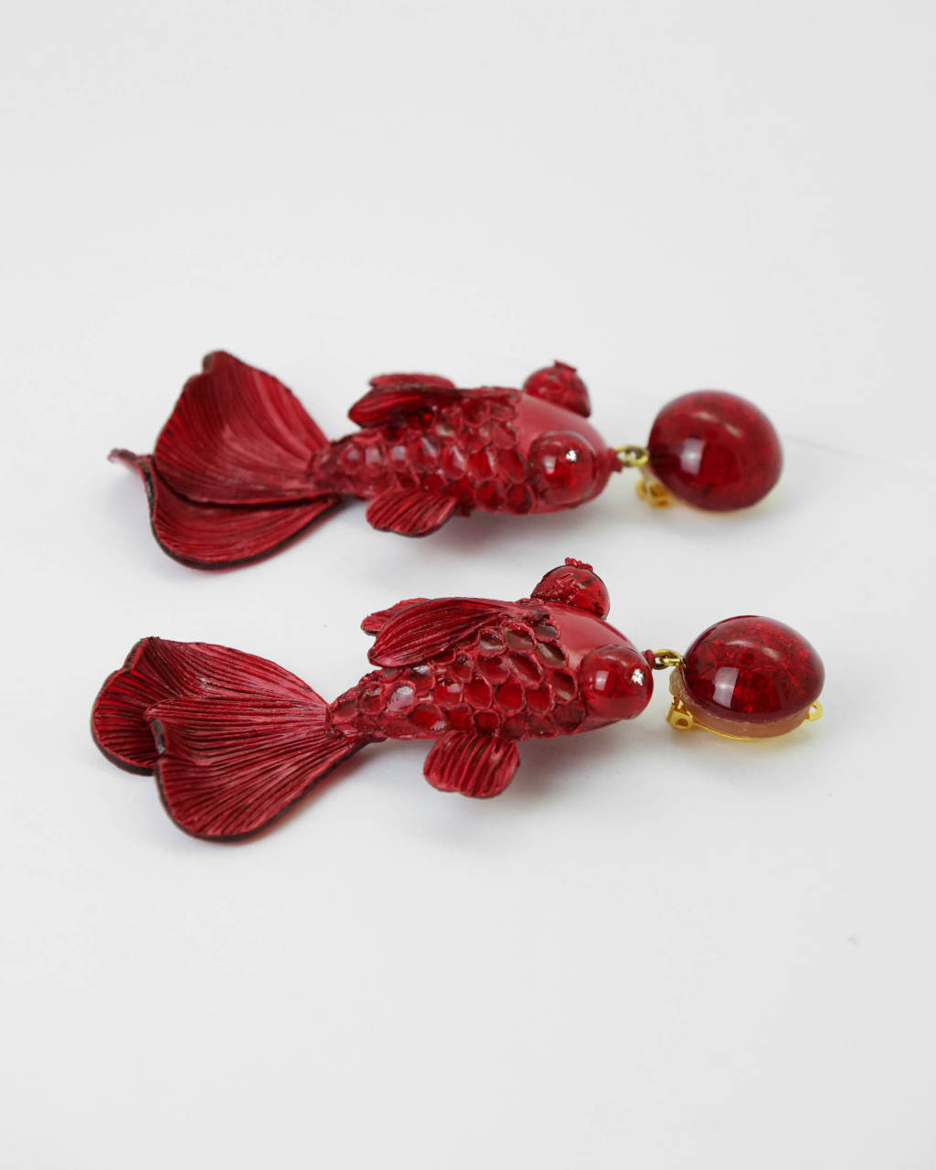 all-groups Boucles d'oreilles poisson rouge sur notre bijouterie en ligne