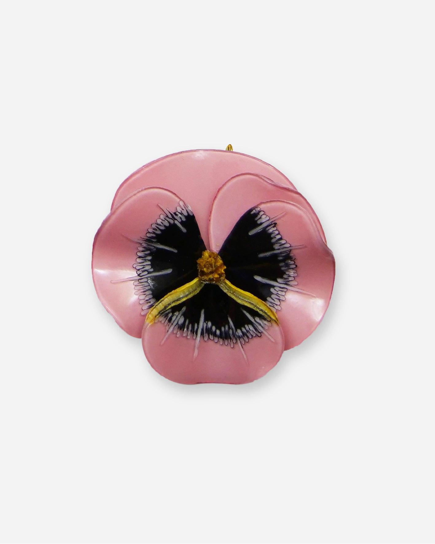 Grand pendentif personnalisé rose sans chaine