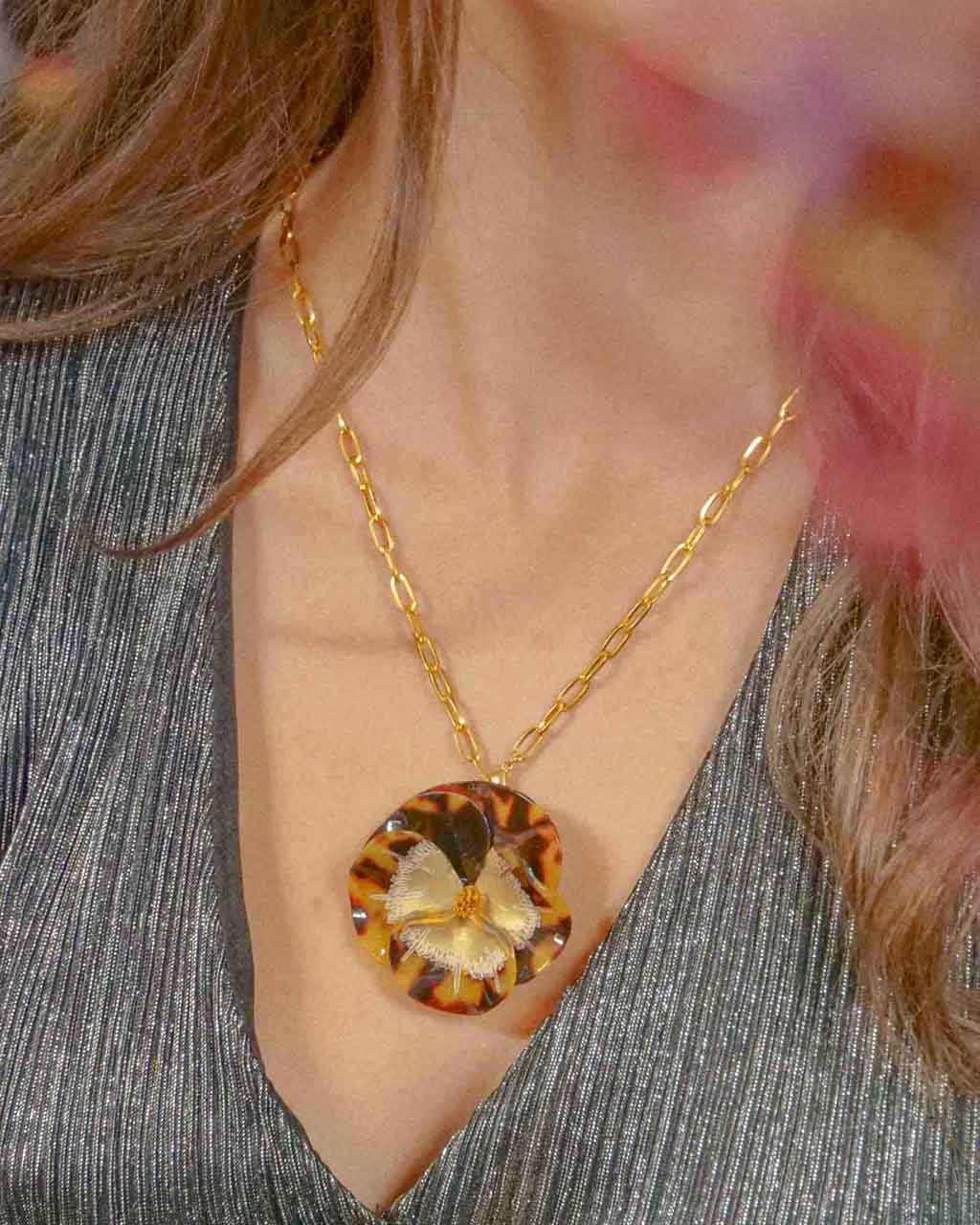 all-groups Pendentif cadeau personnalisé léopard