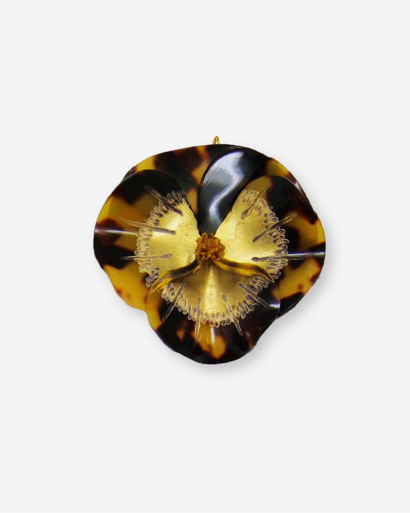 Grand pendentif personnalisé léopard sans chaine