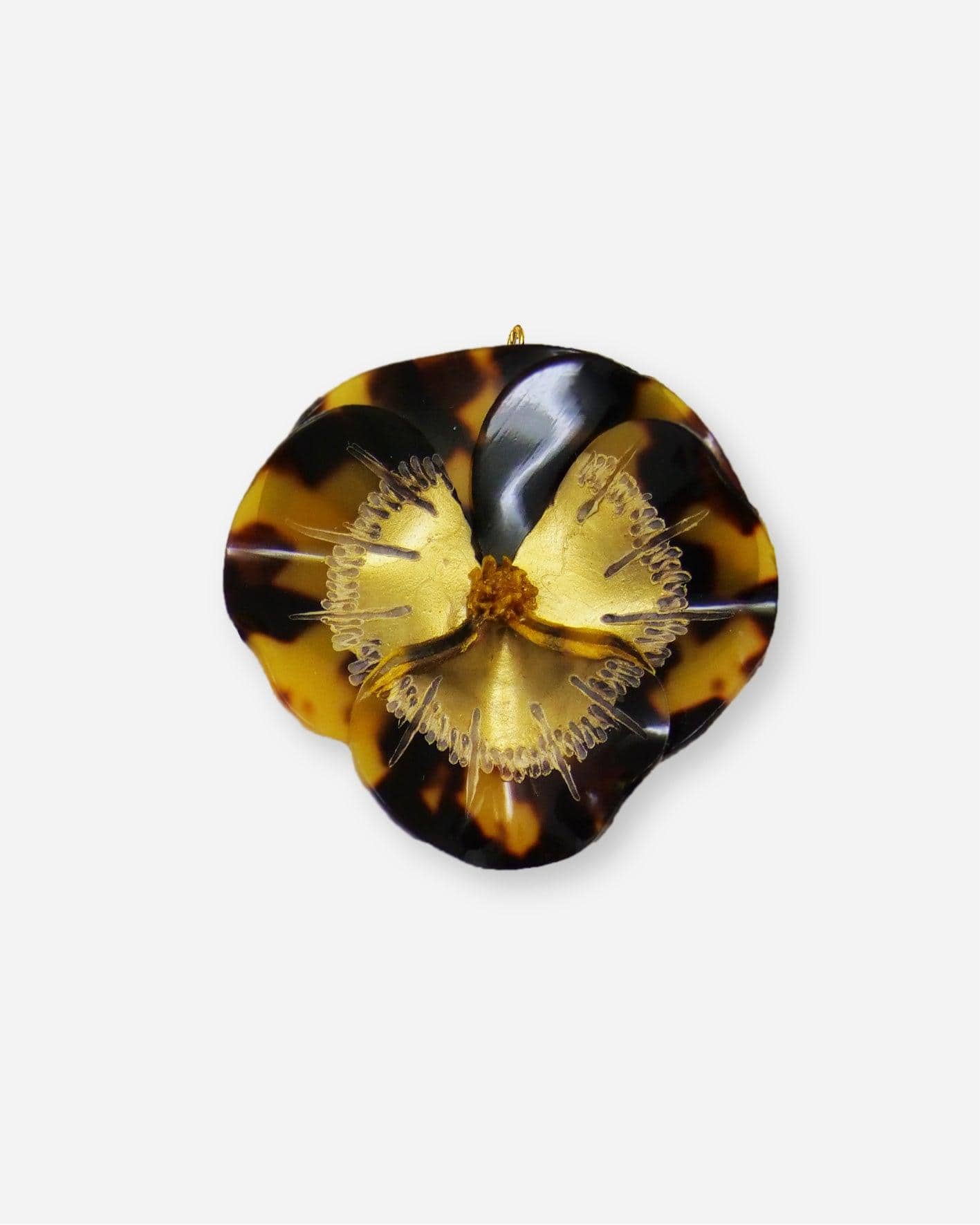 Grand pendentif personnalisé léopard sans chaine