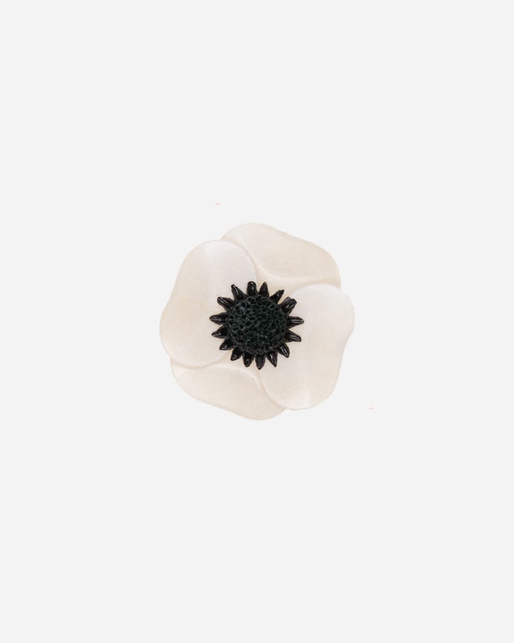 grande bague tendance Anémone artisanale pour femme fait en France