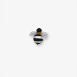 bijou-pendentif-argenté-en-forme-d-abeille
