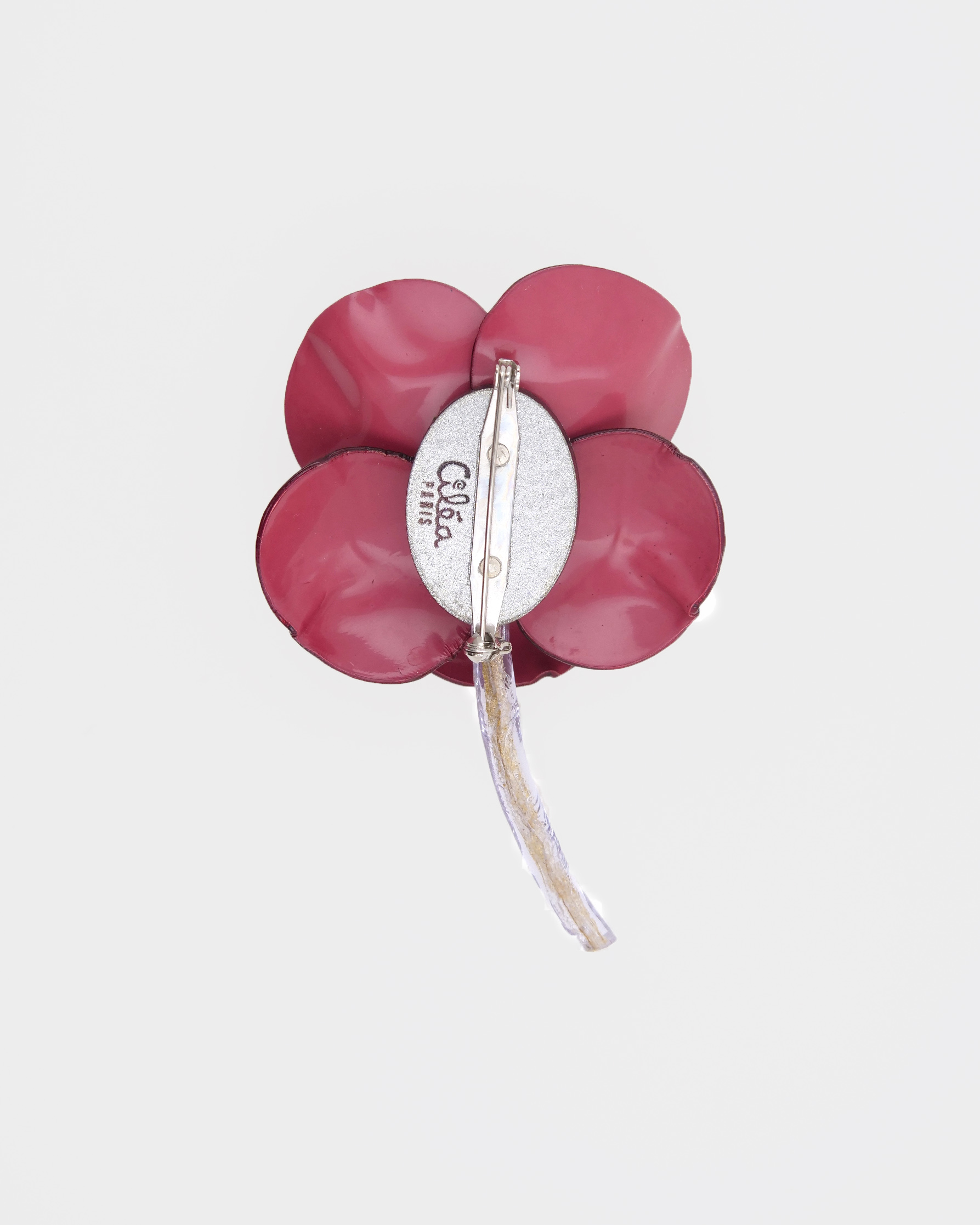 Lindsay, satin effect brooch | A fashion jewel with flowers by Ciléa ...
