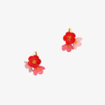 boucles-d-oreilles-fleurs-roses-de-qualité