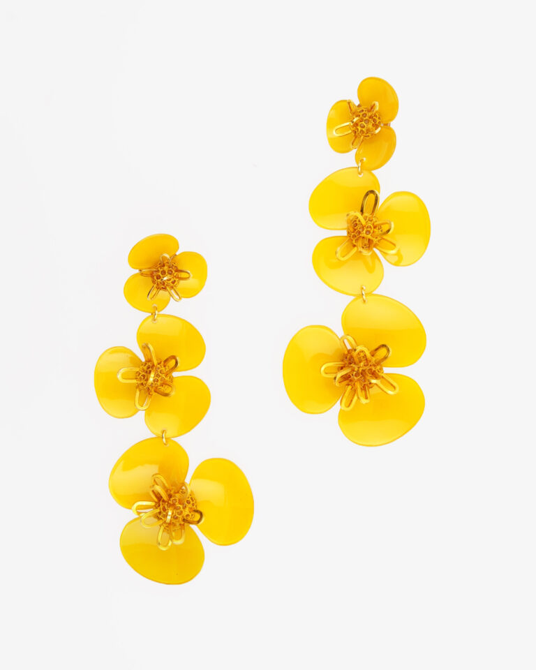 boucles-d-oreilles-pendantes-fleurs-jaunes