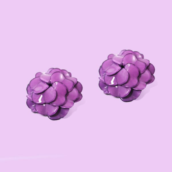 boucles-d-oreilles-fleur-violettes