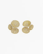 Accessoire d'oreille fuji grand modèle beige détails graphique