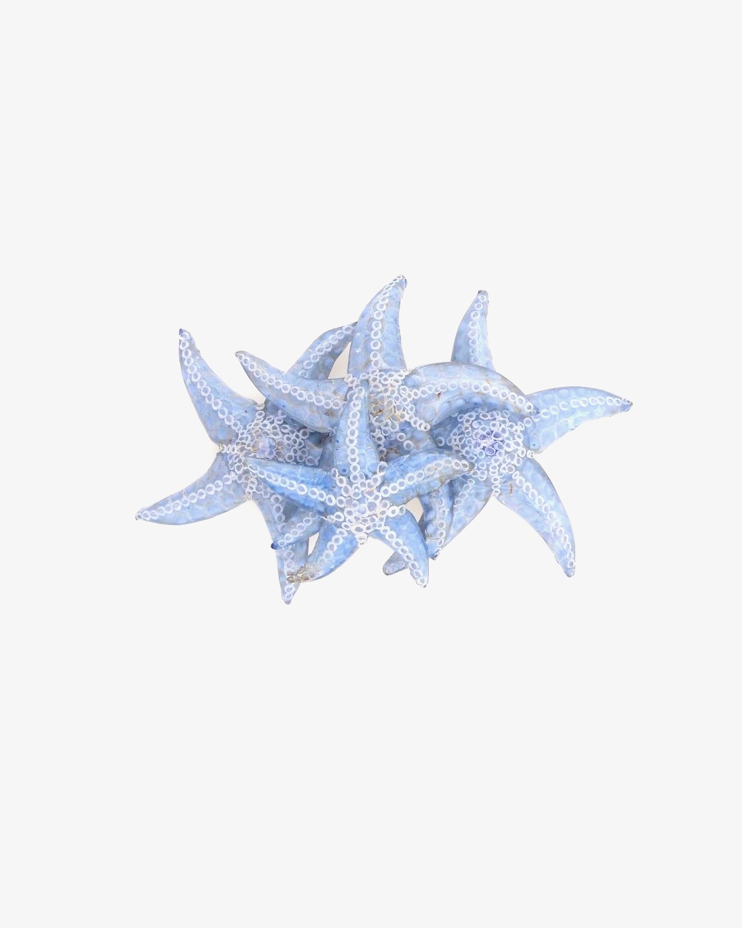 broche accessoire de l'été bleu