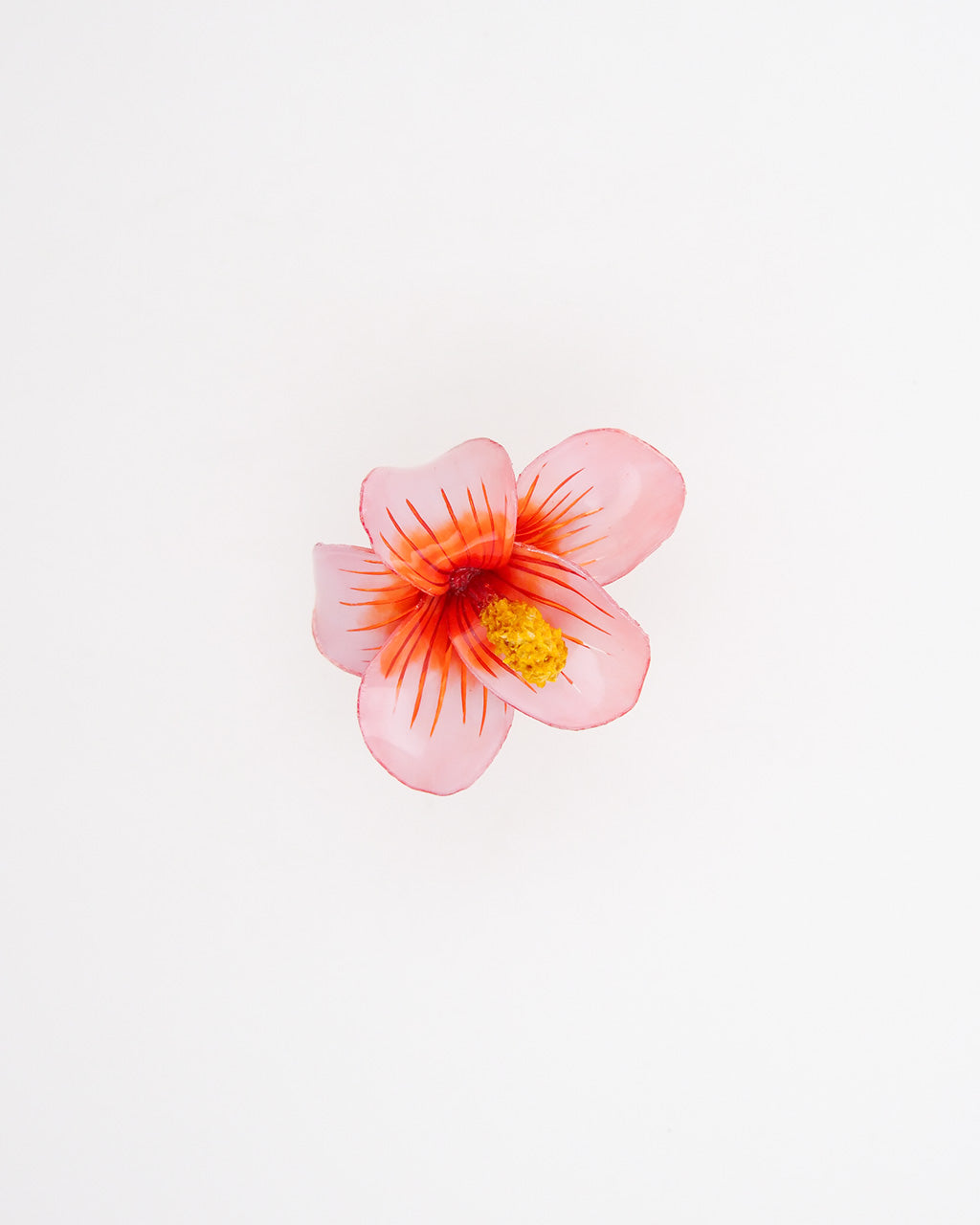 création artisanale fleurie, grosse bague fantaisie fleur Alani colorée et élégante