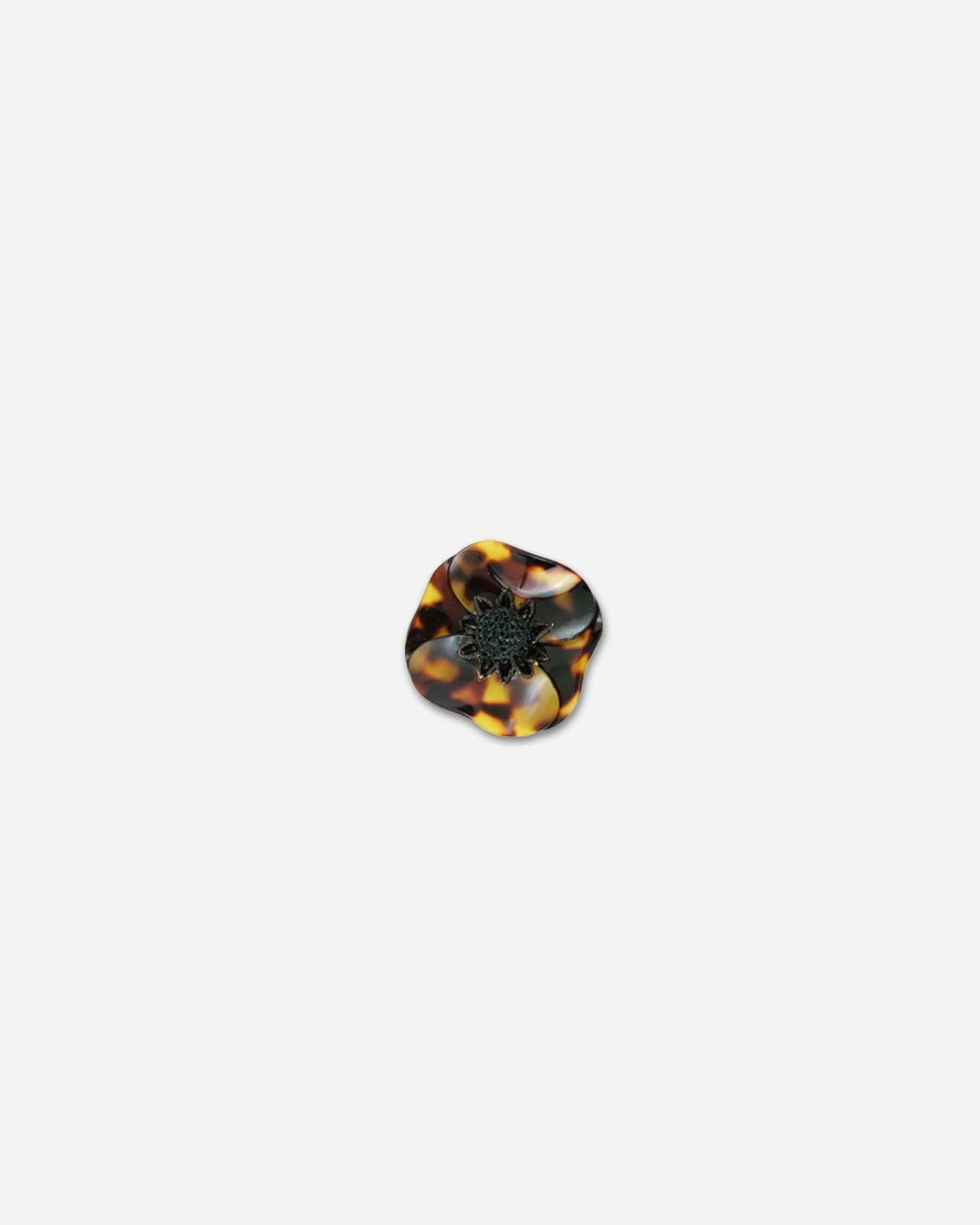 petit pin's vintage motif leopard
