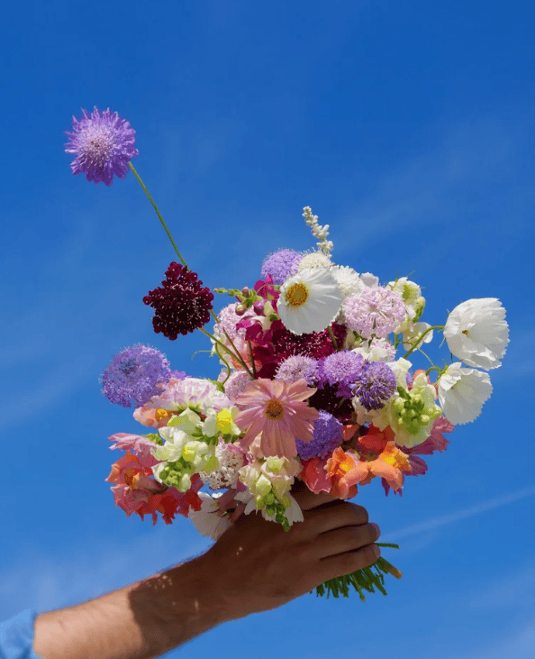 bouquet mariage vintage composé par l'atelier mabrouk
