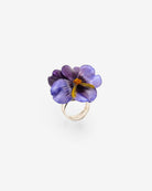 bague en fleur originale pour jeune femme, joli cadeau artisanal à offrir