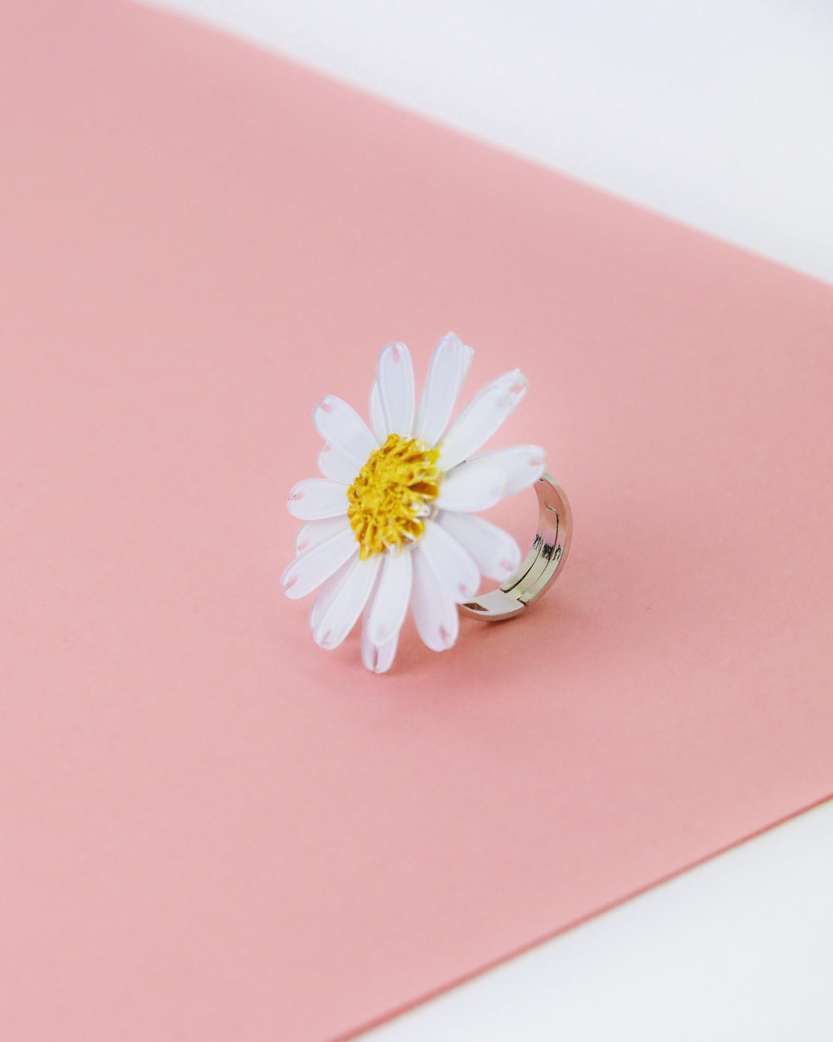 all-groups bague femme originale marguerite 