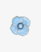 la broche la baule bleue est un bijou vintage 