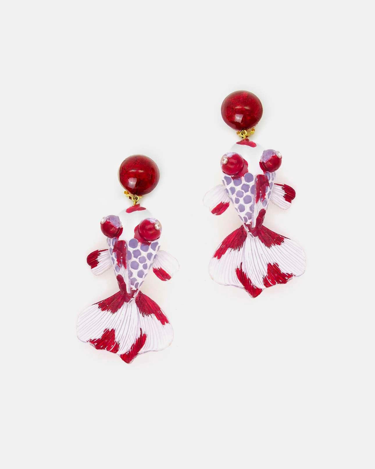 Boucles poisson bicolores sur notre bijouterie en ligne 