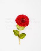 Broche originale Blume rouge représentant l'amour, à offrir au gens que l'on aime.