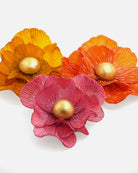 all-groups broches femmes colorées originales roses et oranges