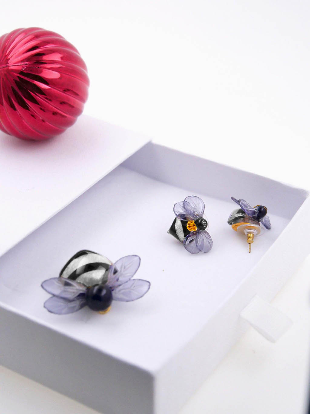 all-groups Coffret bourdon boucles mini pin's argent cilea