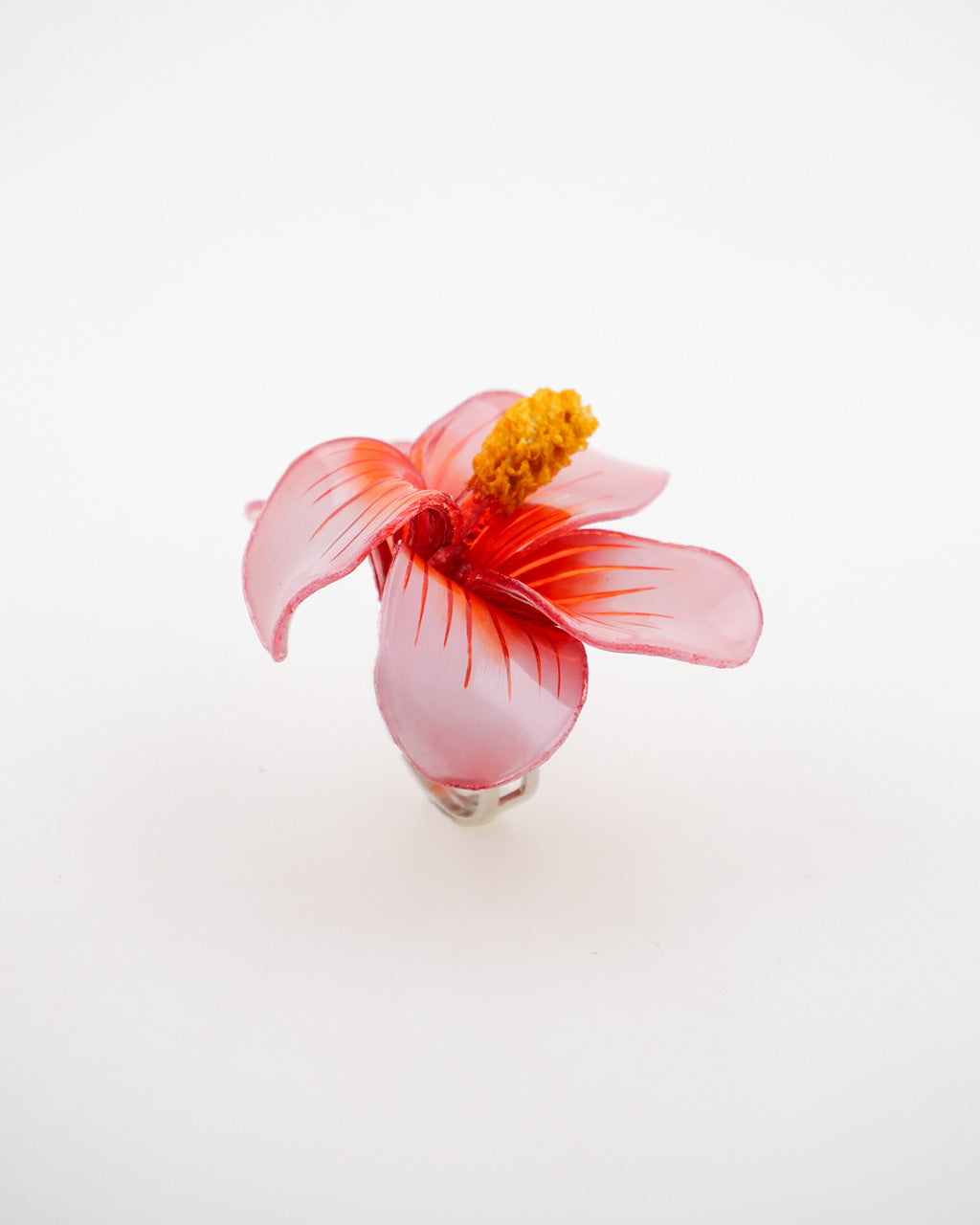 bijou original Alani, grosse bague fantaisie fleur pour femme faite à la main