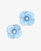 la boucle d'oreille la baule bleue est un création rétro chic