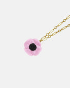 collier pendentif pour jeune femme rose