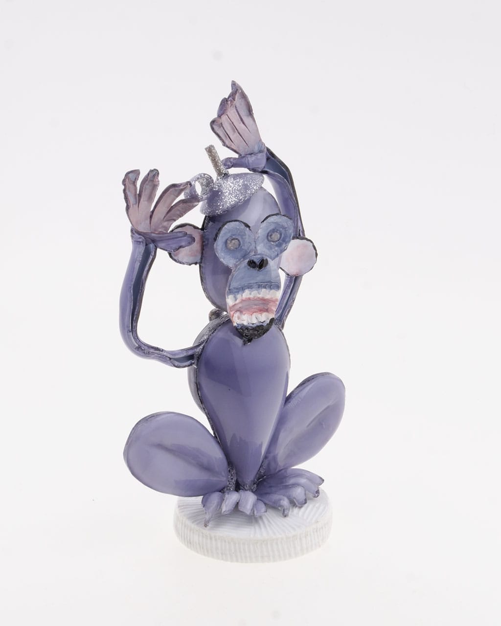 singe gris artisanal pion de l'echiquier Ciléa Paris